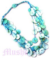 Disc Mop Necklace - click here for large view